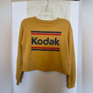 Long sleeve word top